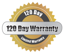 120 Day Warranty